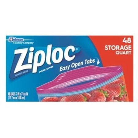 SC JOHNSON 48CT QT Ziploc Bag 310